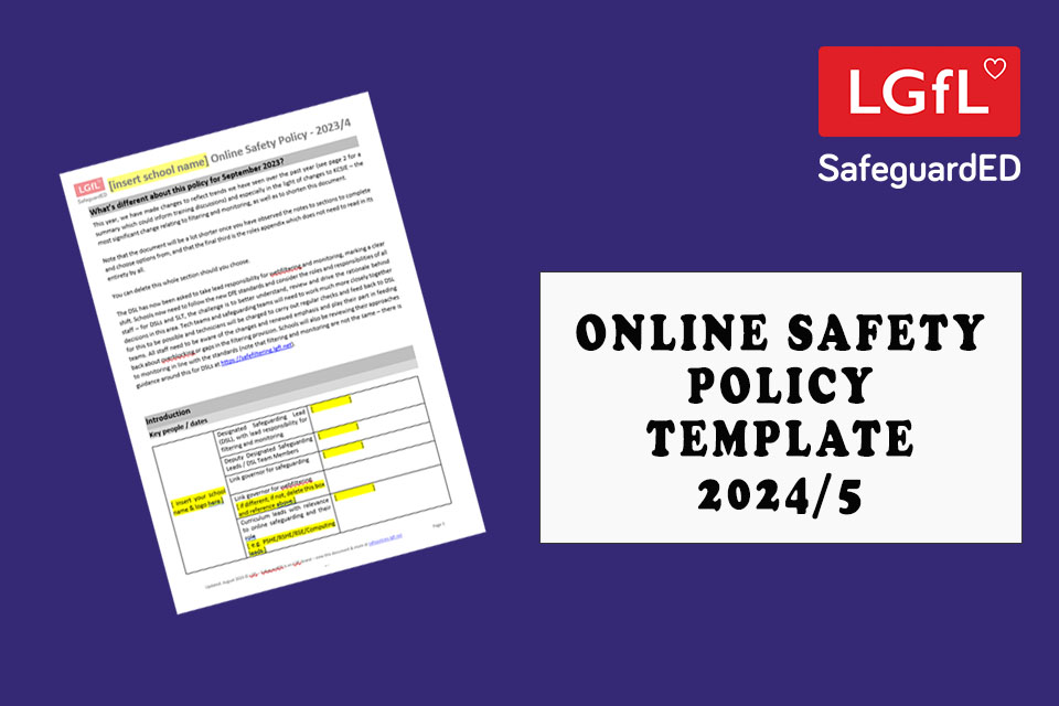 Online Safety Policy Template