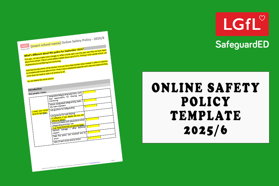 Online Safety Policy Template