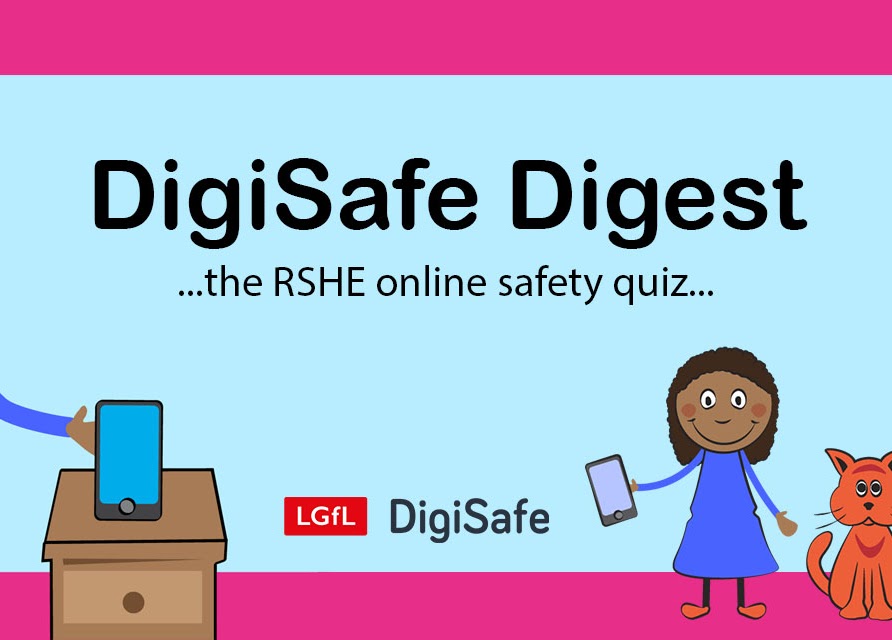 DigiSafe Digest - the RSHE online safety quiz