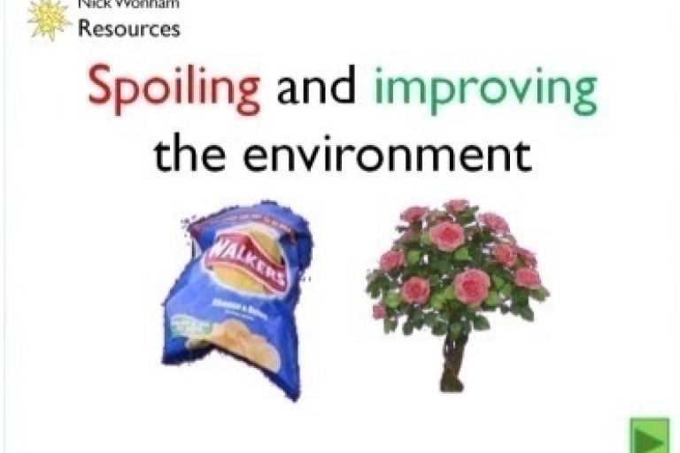 Spoiling and improving the environment