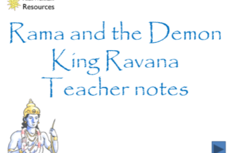 Rama and the Demon King Ravana Teacher notes