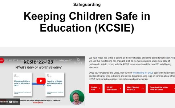 Keeping Children Safe in Education (KCSIE)