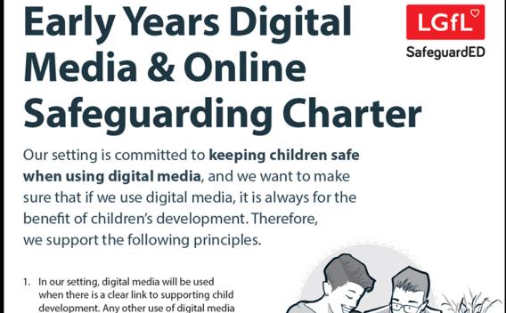 Image of the Early Years Digital Media and Online Safeguarding Charter