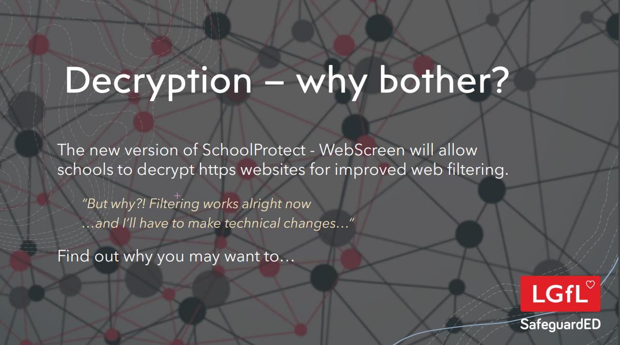 Decryption - Why bother?