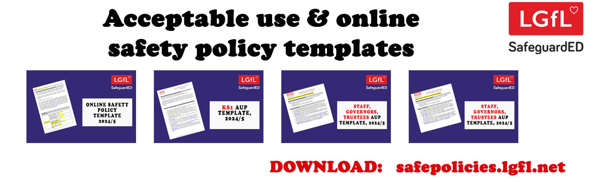 Acceptable use & online safety policy templates