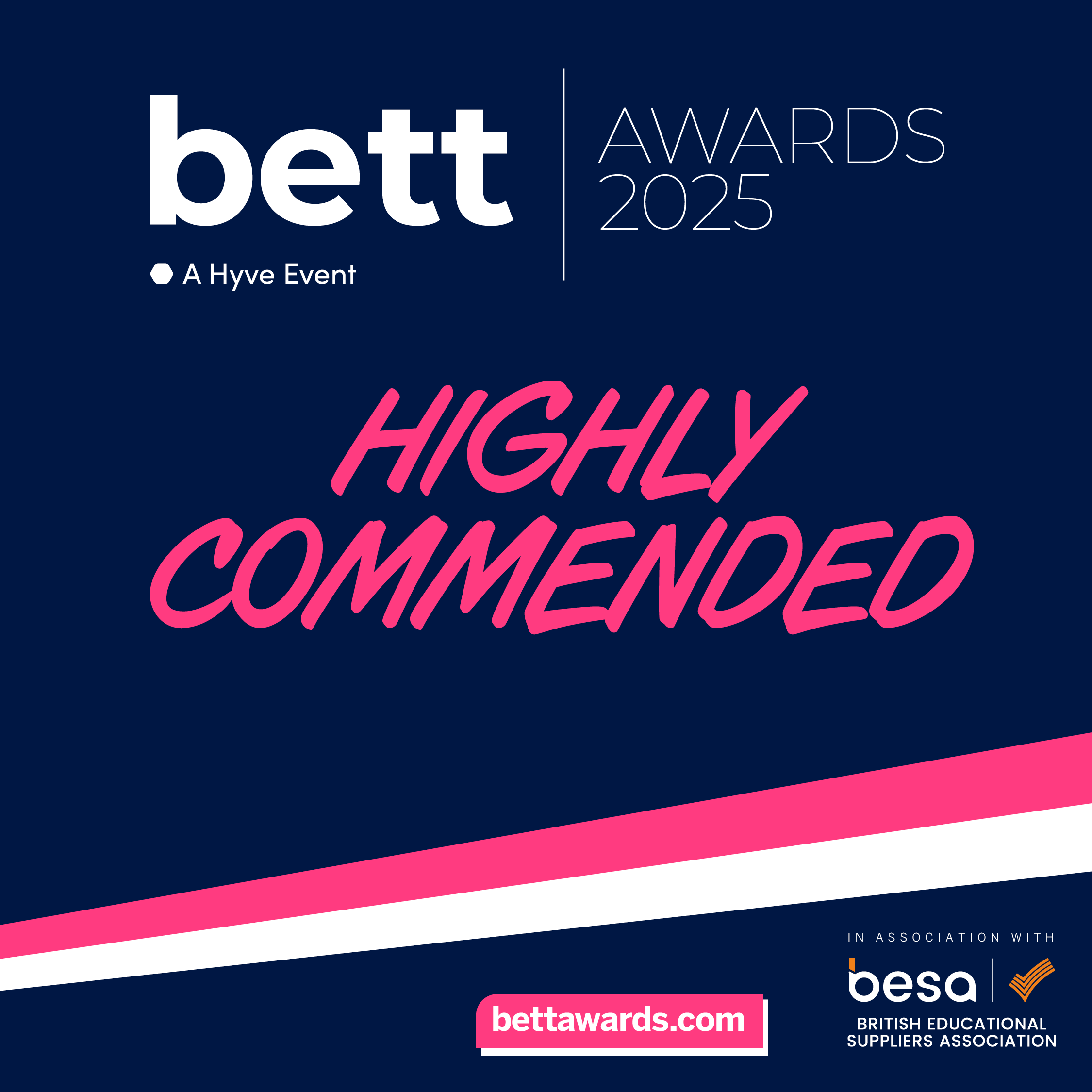 Bett Awards 2025 Highly Commended