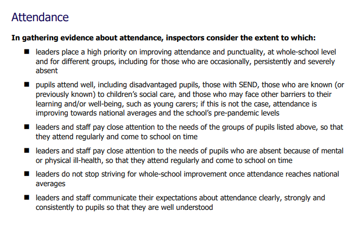 pg 37 from School Inspection Handbook