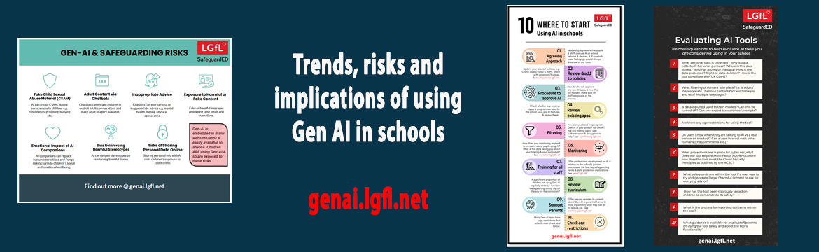 Gen Ai in schools, implications, trends and risks 