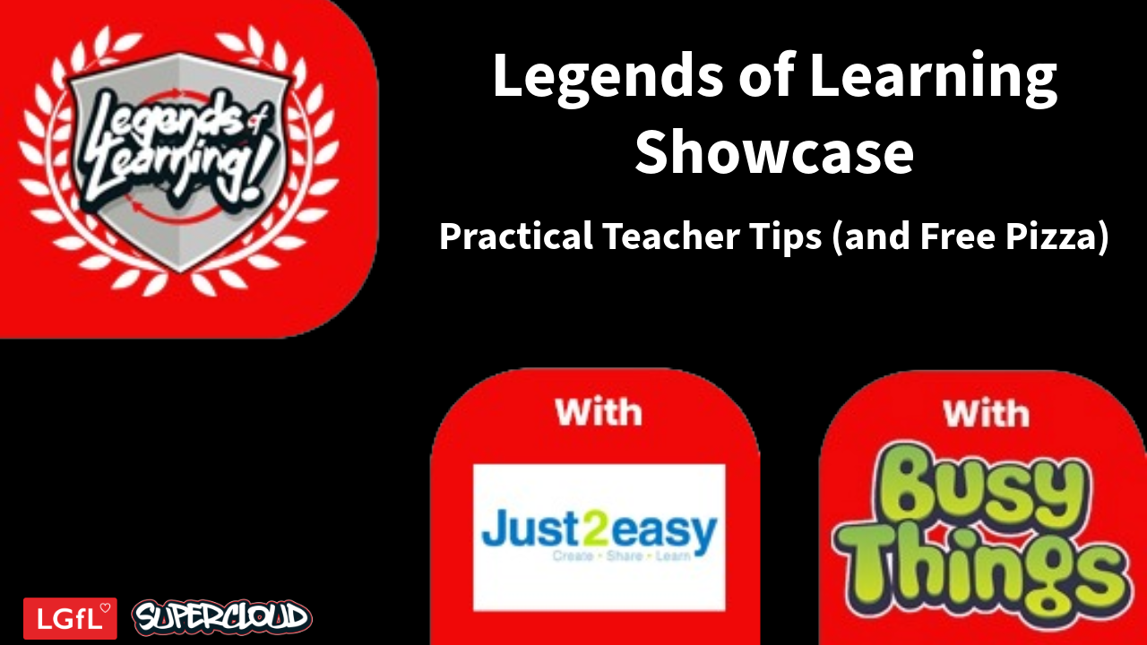 Legends of Learning Showcase, Practical Teacher Tips (and Free Pizza)